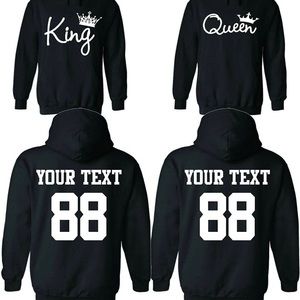 CUSTOM PRINT HOODIES Cotton/polyester